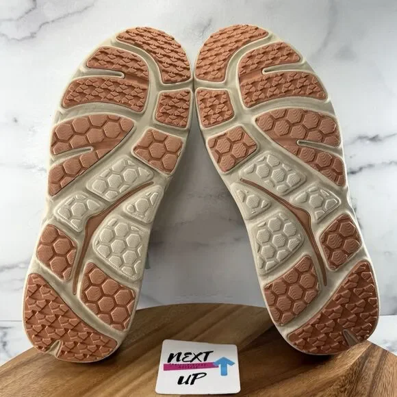 Men's Size 14-Hoka One One Bondi B3 Oat Milk Running RipString Sneaker Shoes nby